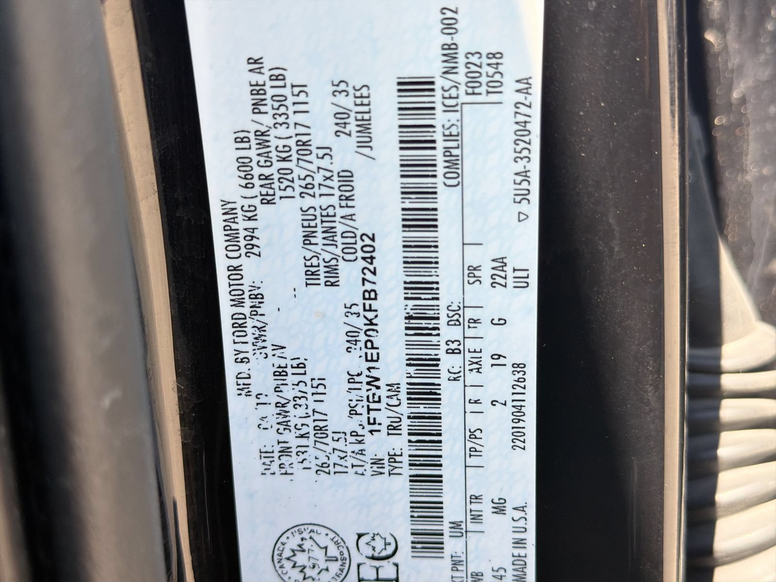 Used 2019 Ford F150 XLT AWD/4WD image 38