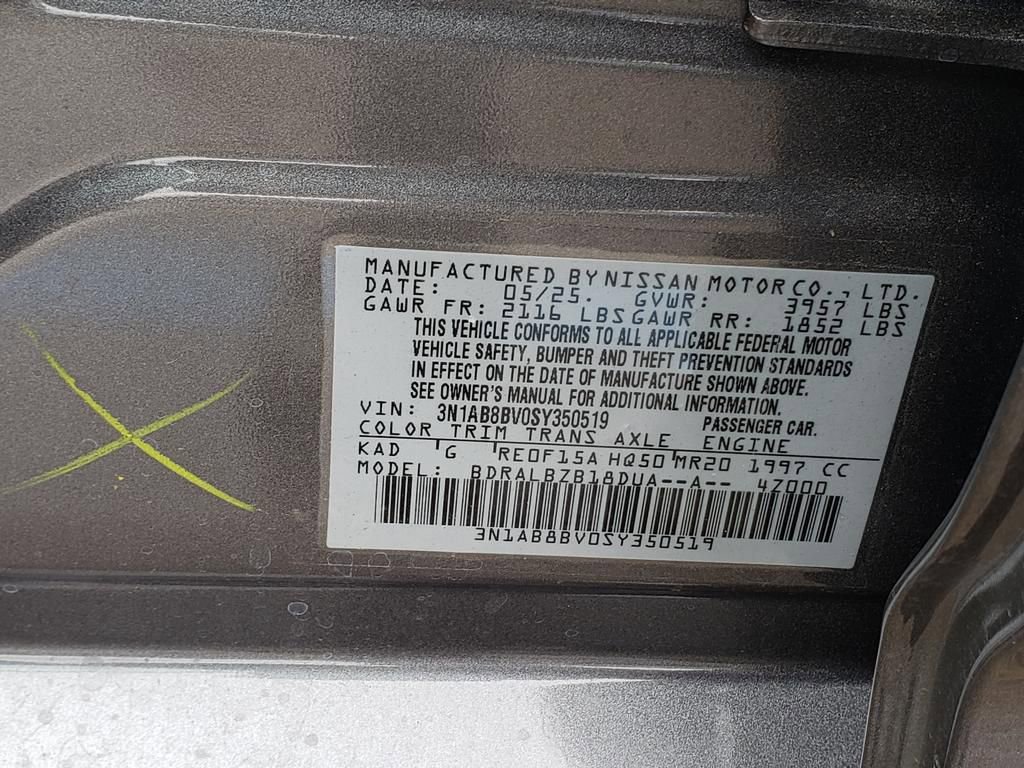 Certified 2025 Nissan Sentra S FWD image 39