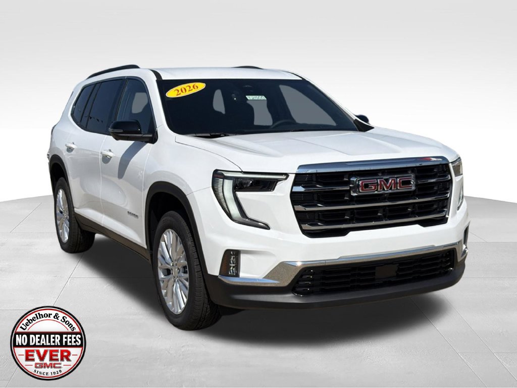 New 2026 GMC Acadia Elevation w/ Elevation Premium Package