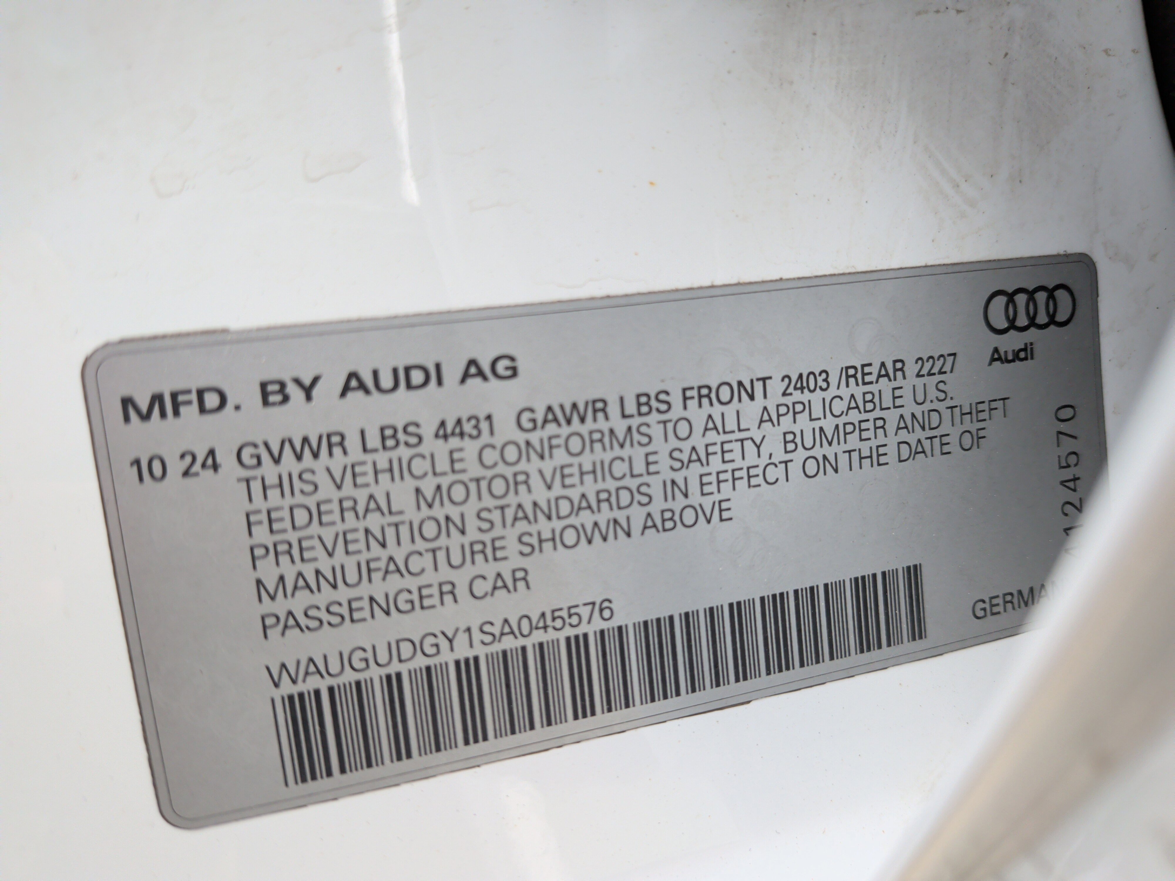 Certified 2025 Audi A3 2.0T Premium w/ Convenience Package image 35