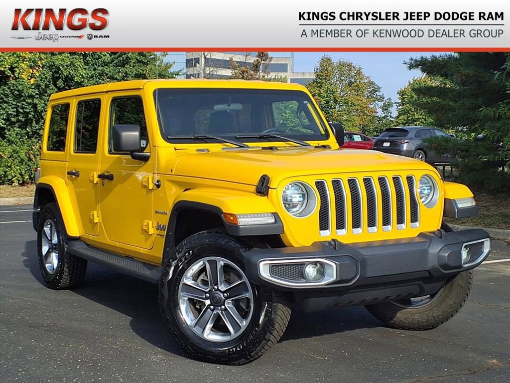 Certified 2020 Jeep Wrangler Unlimited Sahara w/ LED Lighting Group
