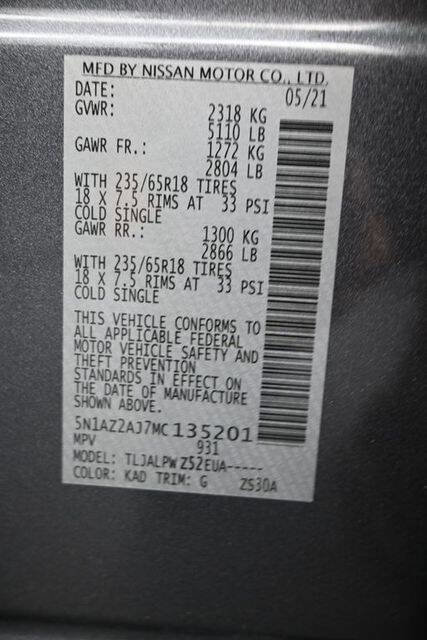 Used 2021 Nissan Murano S image 4