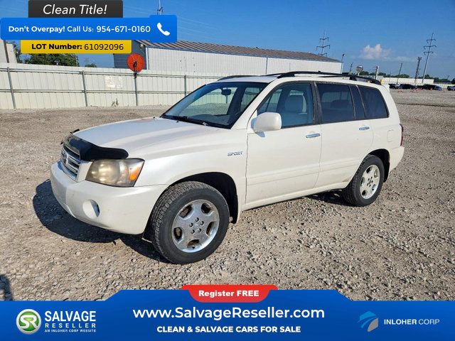 Used 2006 Toyota Highlander Sport w/ Towing Prep Pkg AWD/4WD image 1