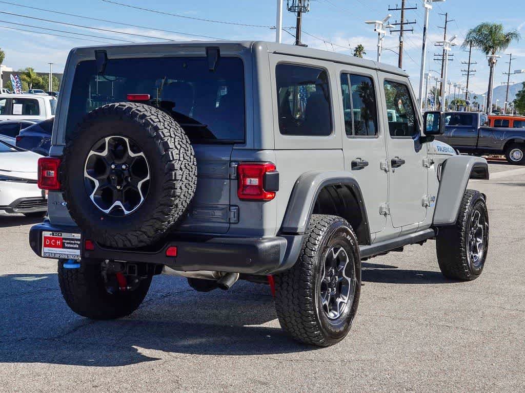 Used 2021 Jeep Wrangler Unlimited Rubicon 4xe w/ Steel Bumper Group AWD/4WD image 4