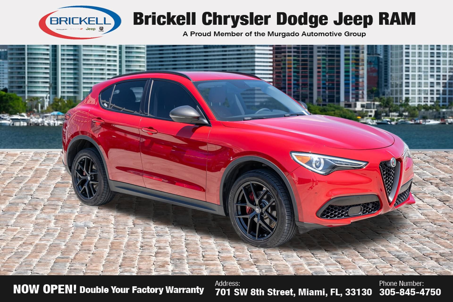 Used 2019 Alfa Romeo Stelvio Sport w/ Quick Order Package 22K Sport RWD video 3
