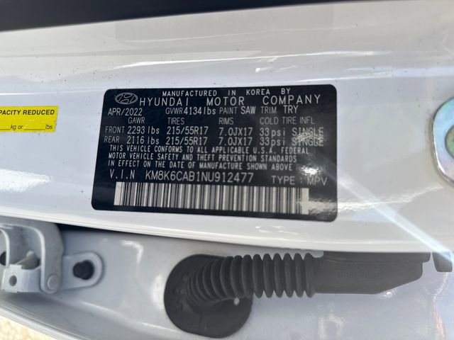 Used 2022 Hyundai Kona SEL w/ Cargo Package AWD/4WD image 18