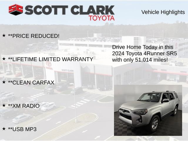 Used 2024 Toyota 4Runner SR5 AWD/4WD image 12
