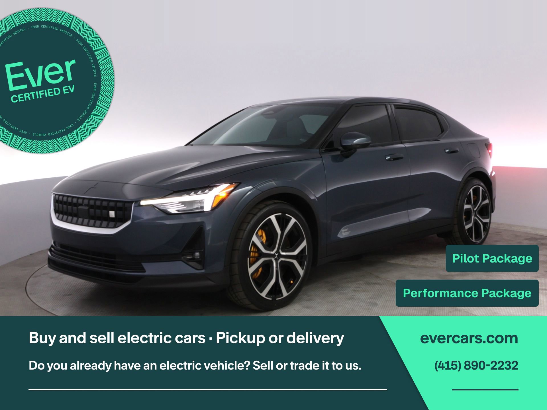 Used 2023 Polestar Polestar 2 w/ Pilot Pack AWD/4WD image 1