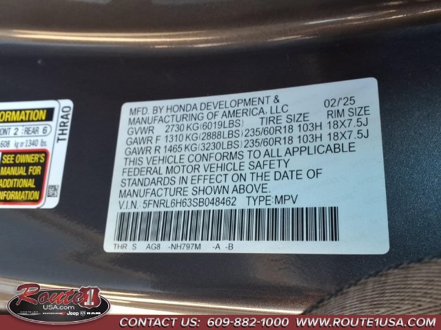 Used 2025 Honda Odyssey EX-L image 35