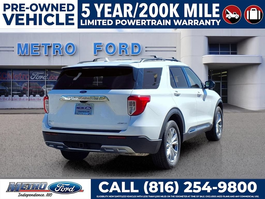 Used 2022 Ford Explorer XLT w/ Equipment Group 202A AWD/4WD image 3