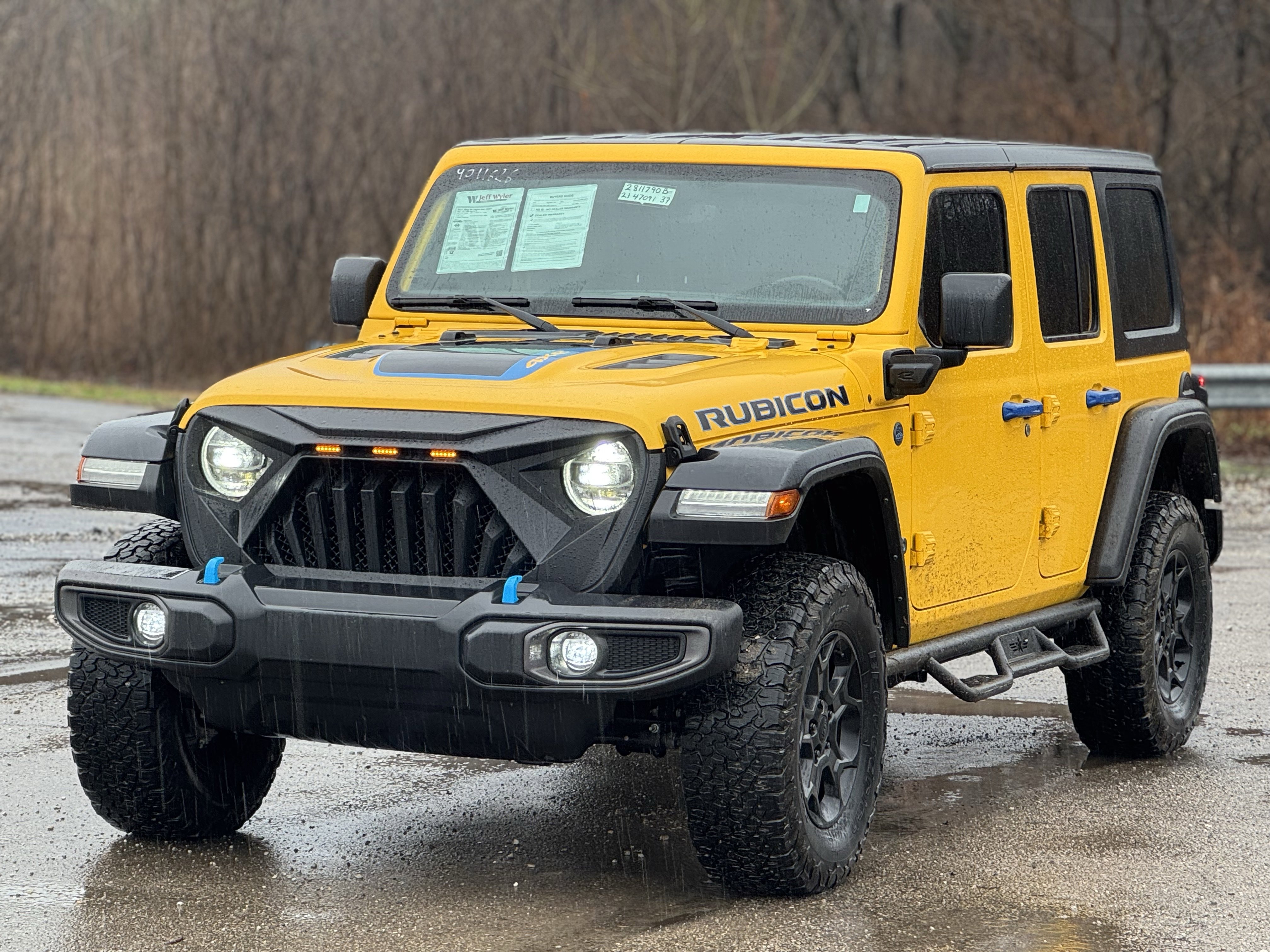 Used 2021 Jeep Wrangler Unlimited Rubicon 4xe w/ Cold Weather Group image 3