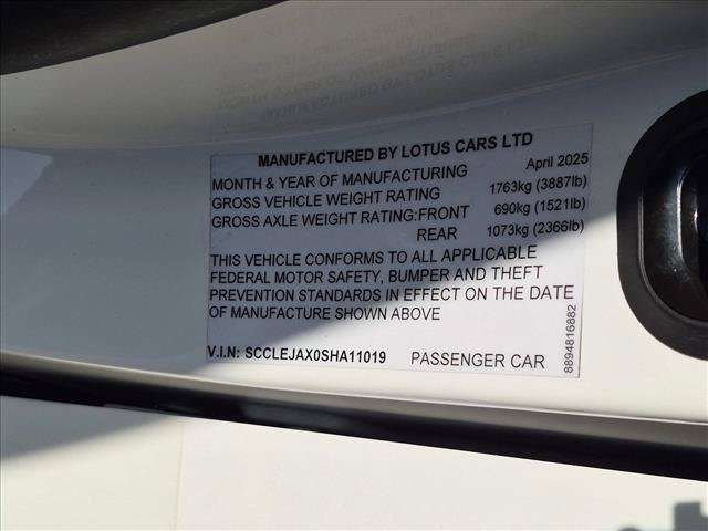 Used 2025 Lotus Emira RWD image 21