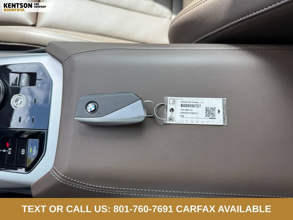 Used 2025 BMW X3 xDrive30i w/ Premium Package AWD/4WD image 37
