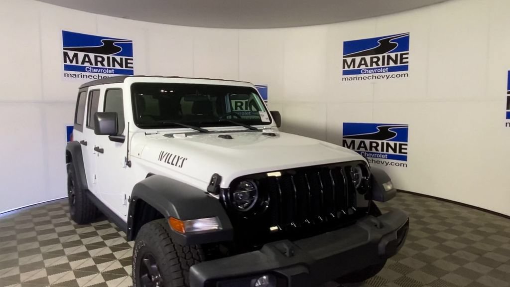 Used 2022 Jeep Wrangler Unlimited Sport AWD/4WD image 4