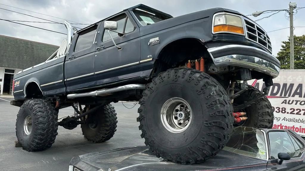 Used 1995 Ford F350 4x4 Crew Cab