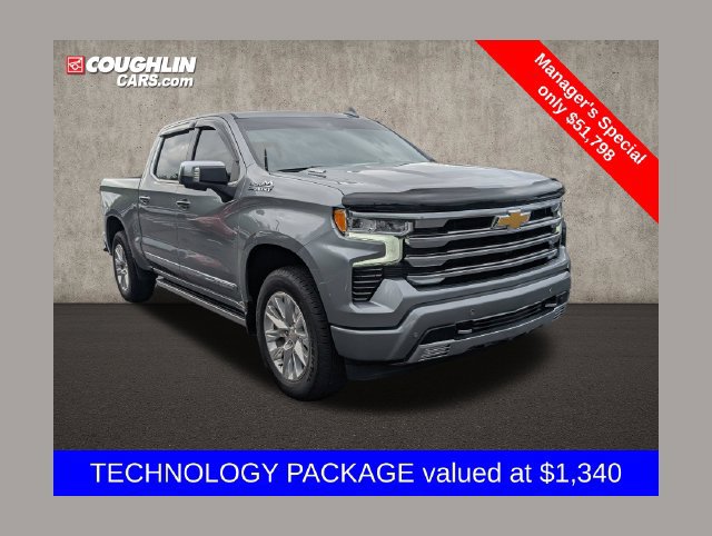 Used 2025 Chevrolet Silverado 1500 High Country w/ Technology Package AWD/4WD 360° Tour