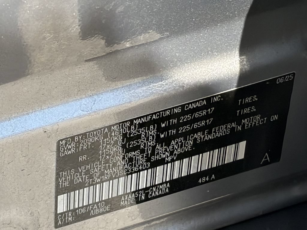 Certified 2025 Toyota RAV4 XLE w/ Convenience Package FWD image 13