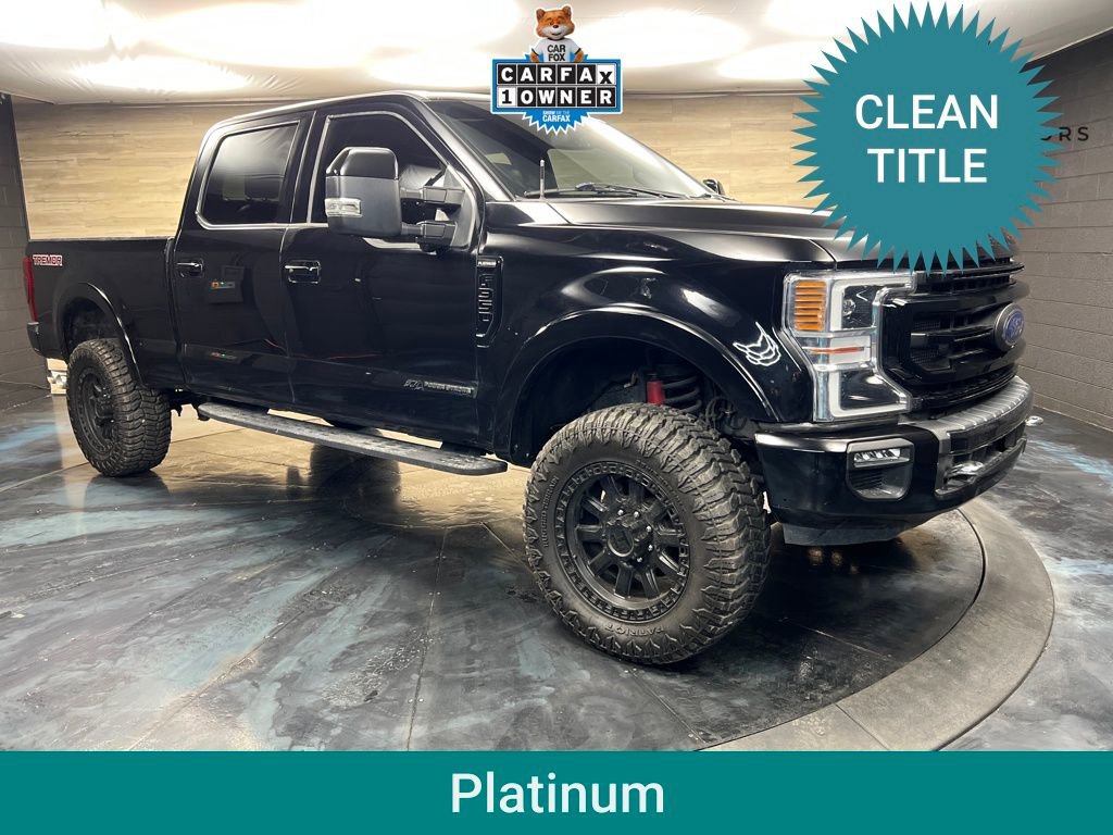Used 2021 Ford F350 Platinum w/ Tremor Off-Road Package image 1