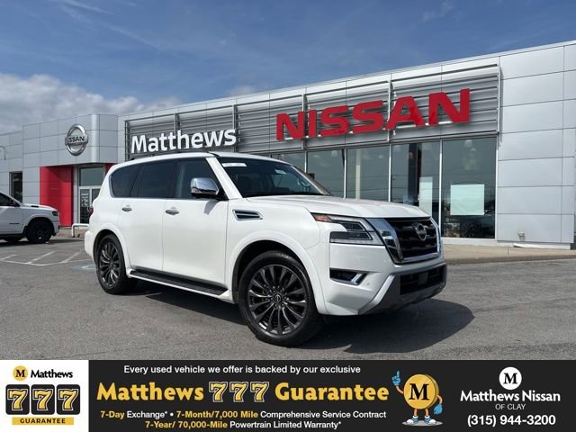 Certified 2024 Nissan Armada Platinum w/ Captain's Chairs Package AWD/4WD image 1
