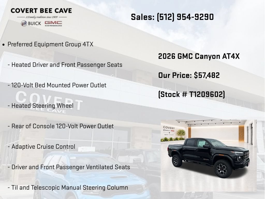 New 2026 GMC Canyon AT4X AWD/4WD image 19