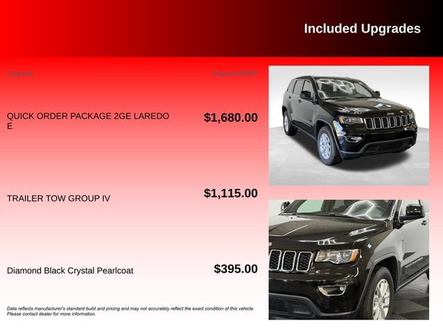Certified 2022 Jeep Grand Cherokee Laredo E AWD/4WD image 6