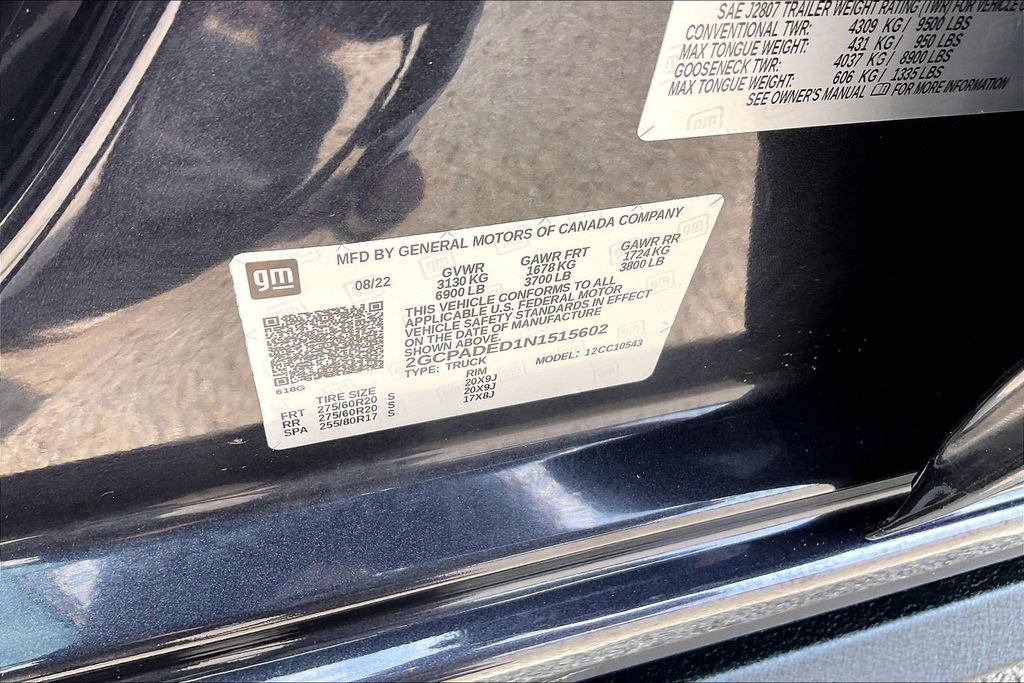 Used 2022 Chevrolet Silverado 1500 RST RWD image 16