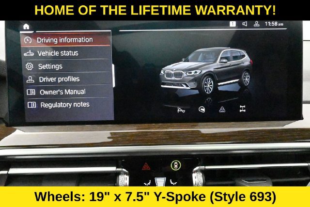 Used 2022 BMW X3 sDrive30i w/ Convenience Package RWD image 25