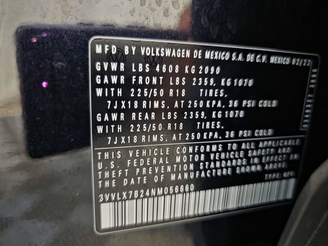 Certified 2022 Volkswagen Taos SE AWD/4WD image 40