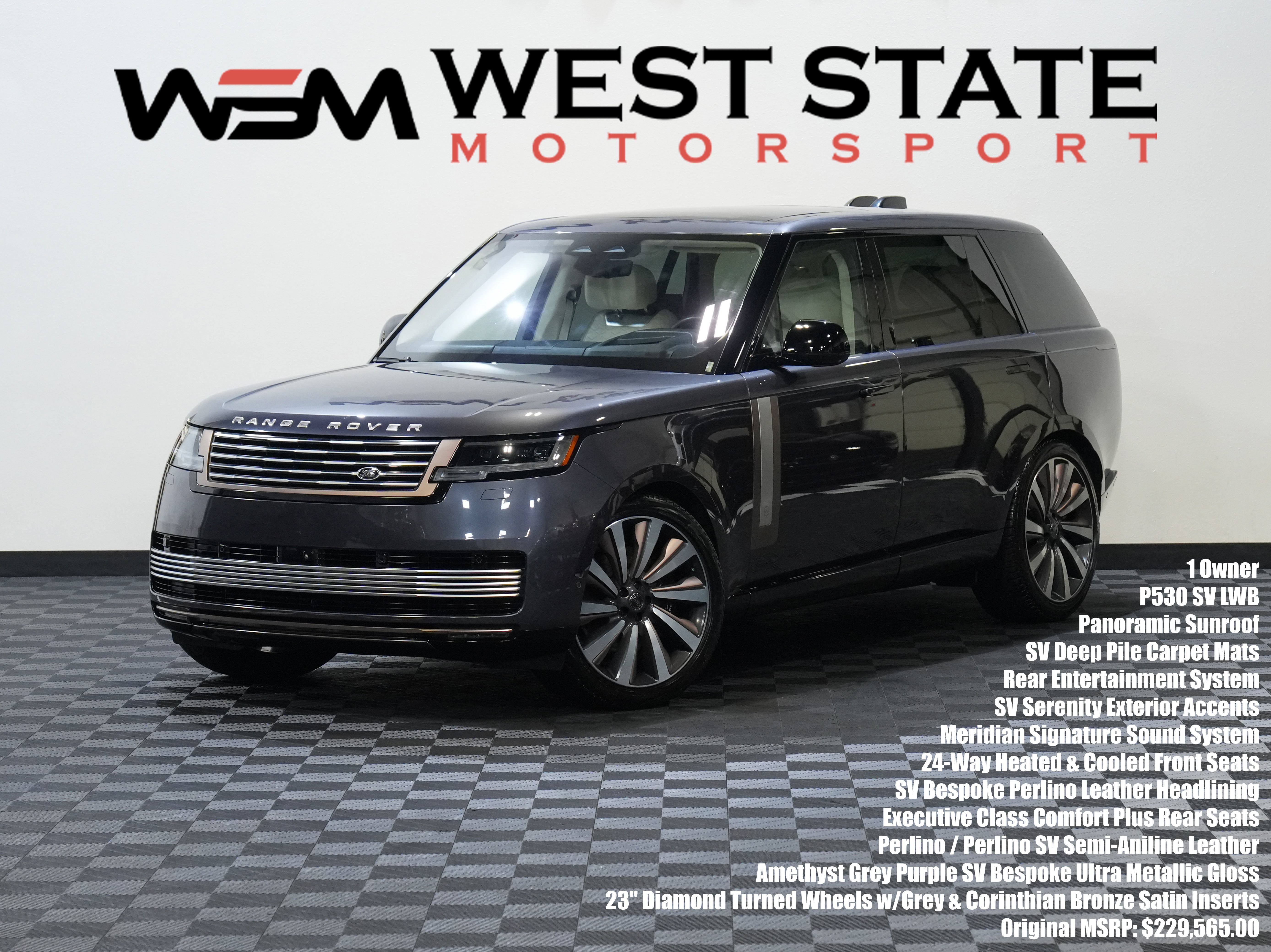 Used 2023 Land Rover Range Rover SV AWD/4WD image 1