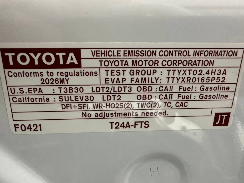 Used 2026 Toyota Tacoma TRD Sport AWD/4WD image 70