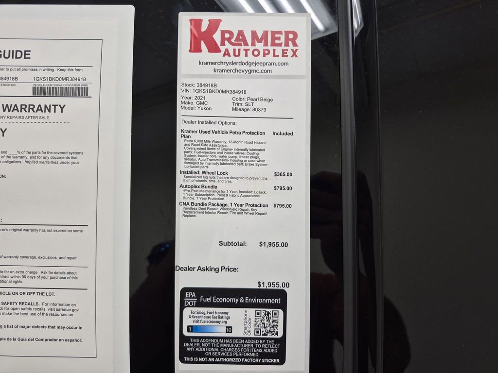 Used 2021 GMC Yukon SLT w/ SLT Premium Package image 35