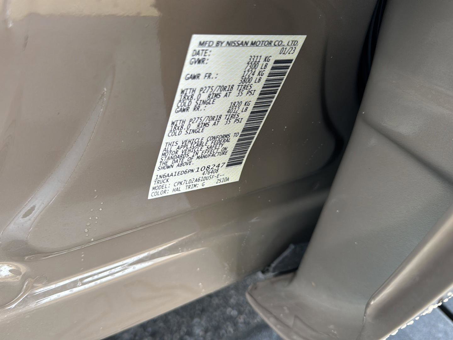 Used 2023 Nissan Titan PRO-4X w/ Pro-4x Convenience Package image 37