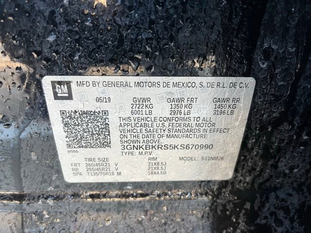 Used 2019 Chevrolet Blazer Premier w/ Sun and Wheels Package image 30