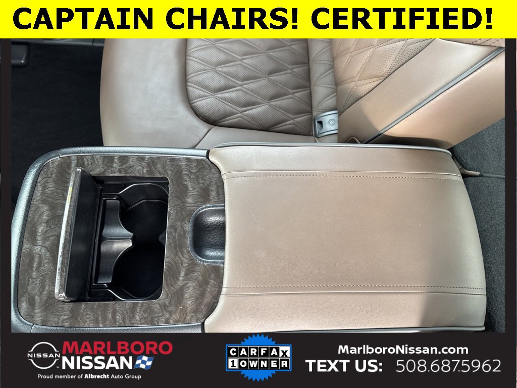Certified 2024 Nissan Armada Platinum w/ Captain's Chairs Package image 25