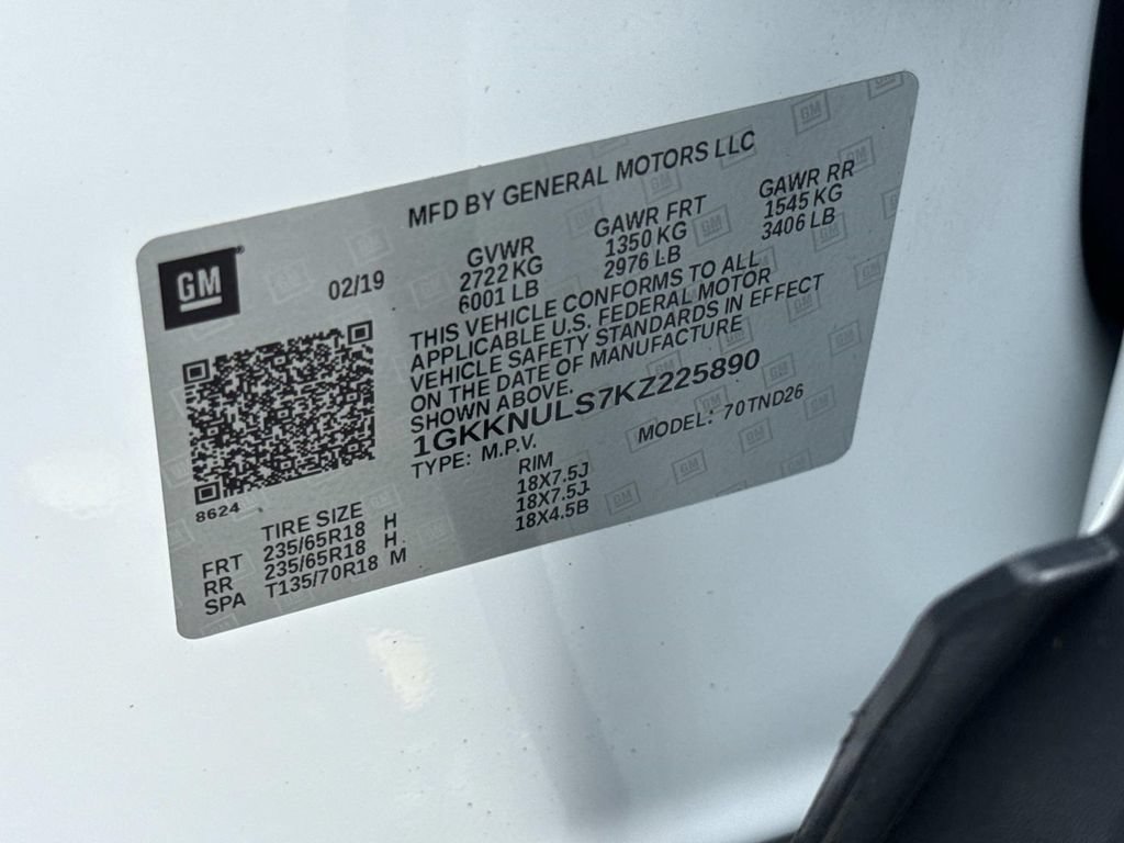 Used 2019 GMC Acadia SLT AWD/4WD image 31