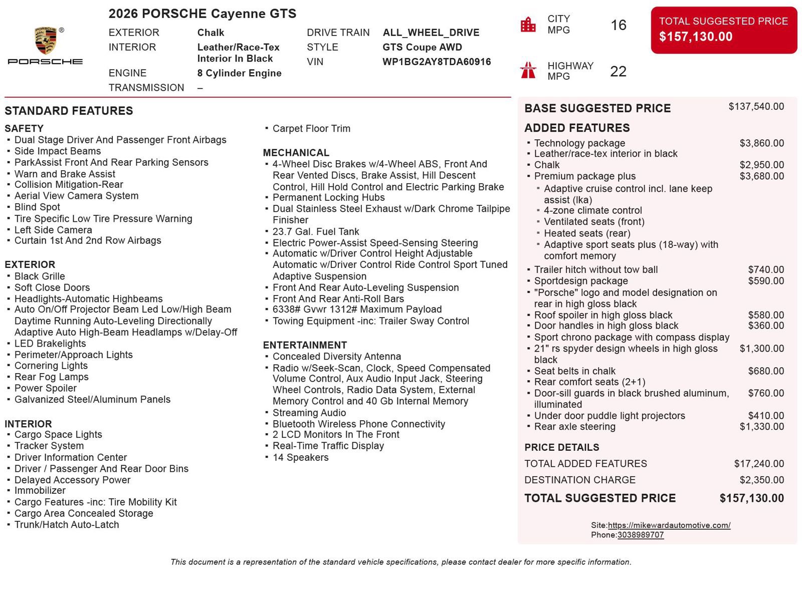 Used 2026 Porsche Cayenne GTS AWD/4WD image 6