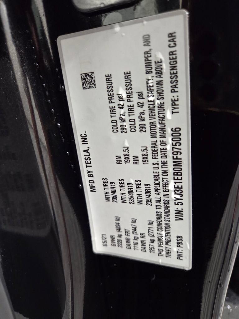 Used 2021 Tesla Model 3 Long Range AWD/4WD image 25