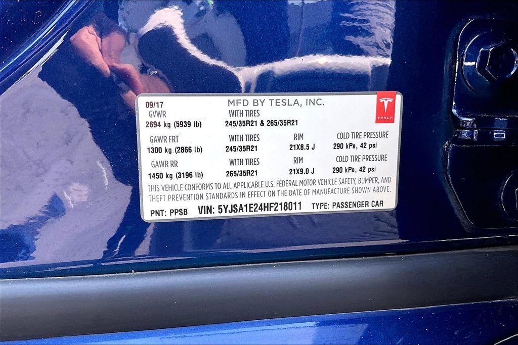 Used 2017 Tesla Model S 100D AWD/4WD image 31