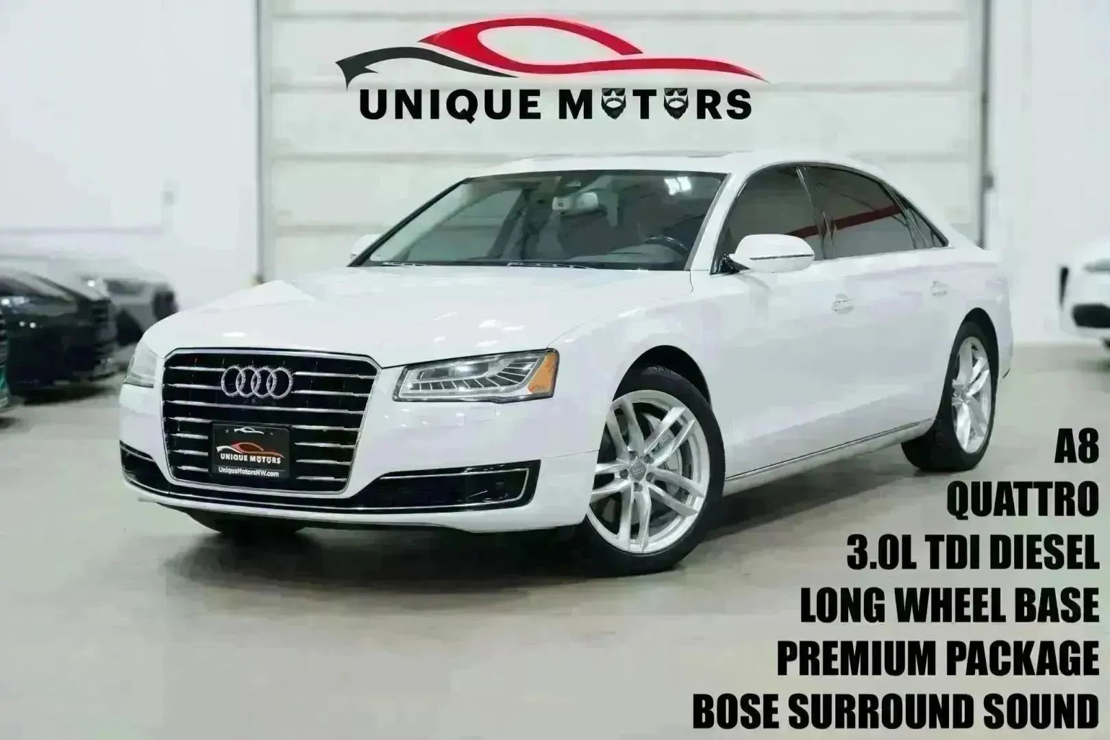 Used 2015 Audi A8 L TDI w/ Premium Package