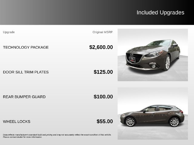 Used 2014 MAZDA MAZDA3 s Grand Touring w/ Technology Package FWD image 9