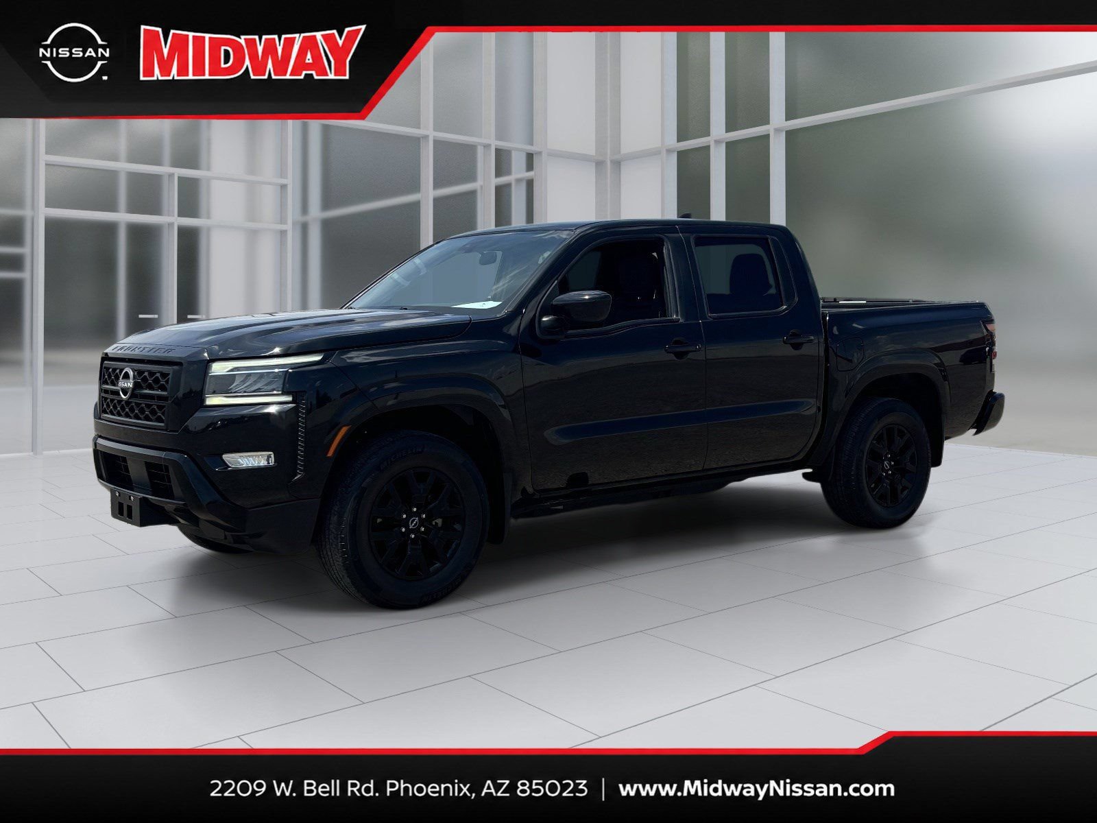 Certified 2023 Nissan Frontier SV w/ Midnight Edition Package RWD image 1