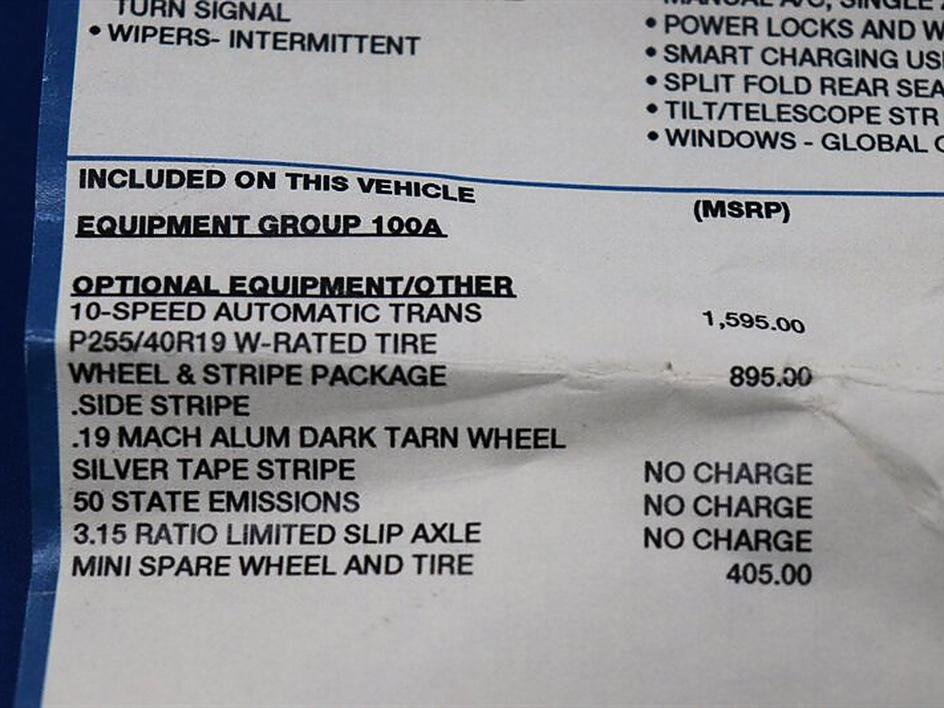 Used 2018 Ford Mustang Coupe w/ Wheel & Stripe Package image 79