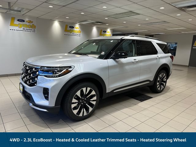 New 2026 Ford Explorer Platinum w/ LUX Leather Package AWD/4WD image 2