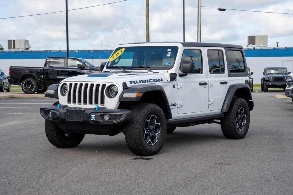 Used 2023 Jeep Wrangler Unlimited Rubicon 4xe AWD/4WD image 3