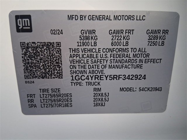 Used 2024 Chevrolet Silverado 2500 High Country w/ High Country Premium Package image 18