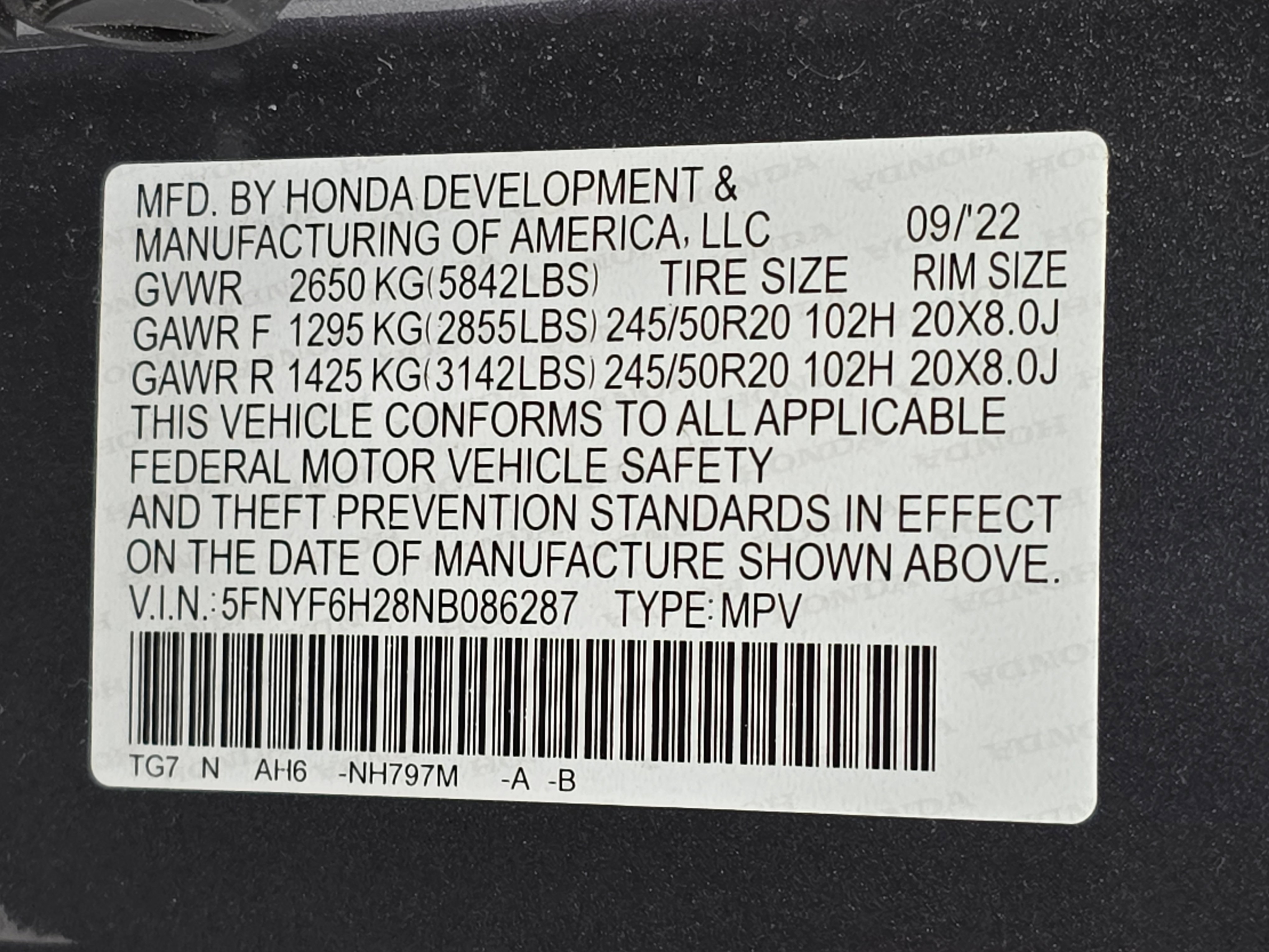 Used 2022 Honda Pilot Special Edition image 37