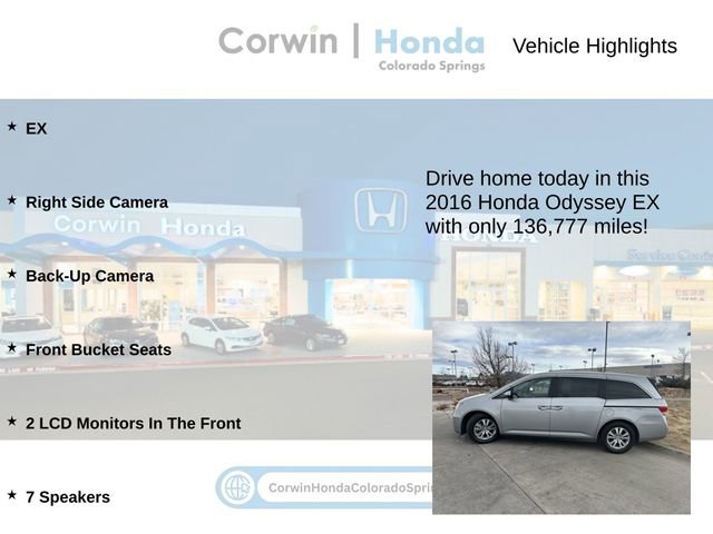 Used 2016 Honda Odyssey EX image 6