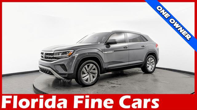 Used 2021 Volkswagen Atlas Cross Sport SE w/ Panoramic Sunroof Package