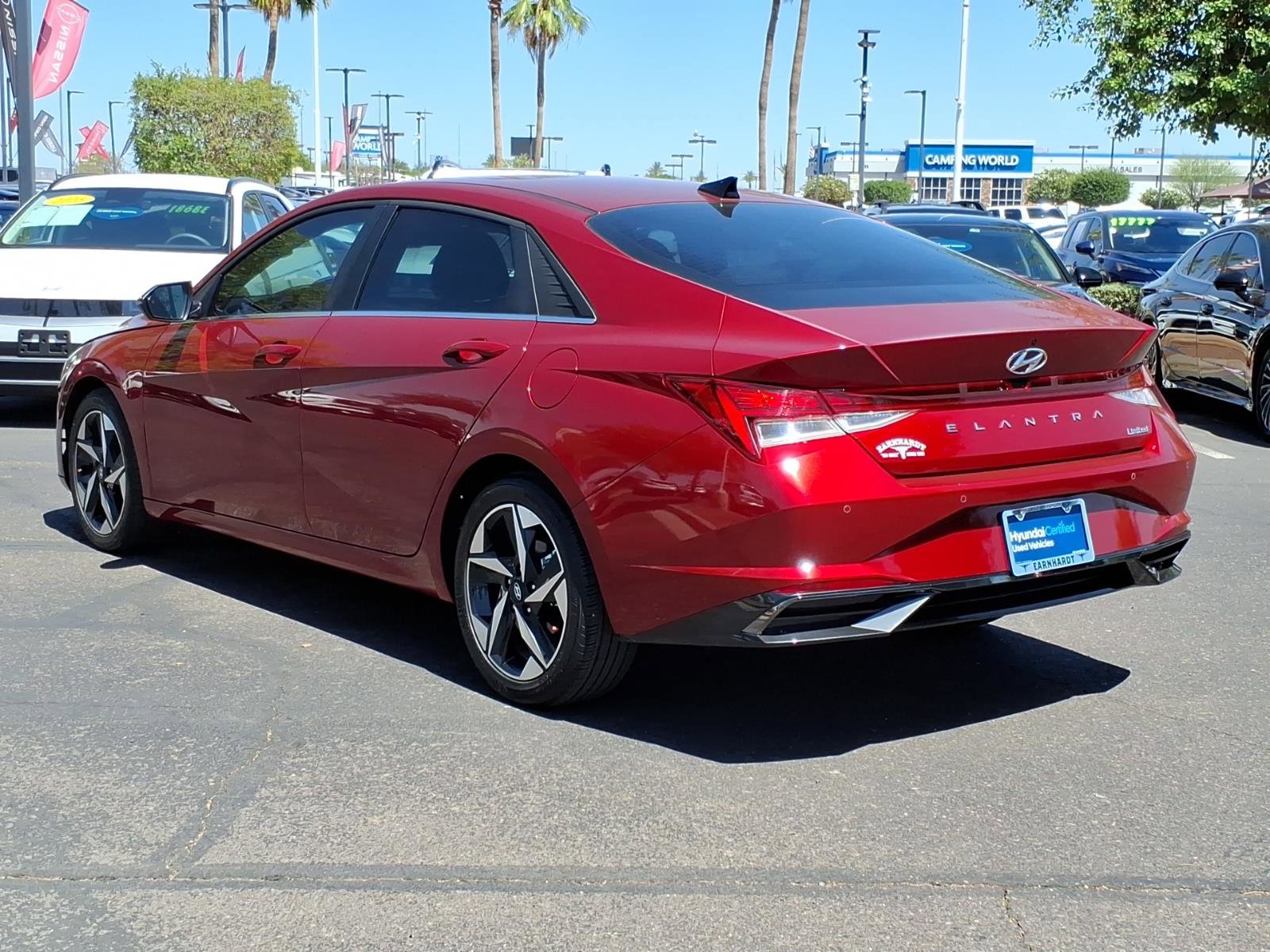 Certified 2023 Hyundai Elantra Limited w/ Cargo Package FWD image 3