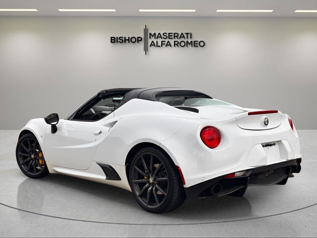 Used 2015 Alfa Romeo 4C Spider w/ Spider Track Package RWD image 3